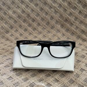 Michael Kors Black Glasses with White Case